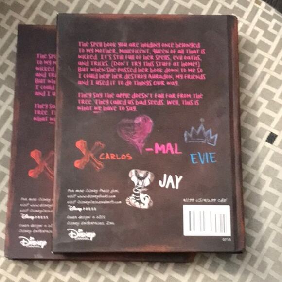 Disney Descendants: Mal's Spell Book Set Castlecore Kidcore Cosplay Goth Witch - Picture 8 of 8